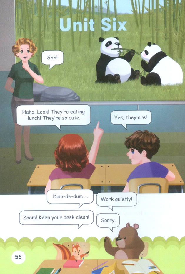 Unit 6��Work quietly!_01